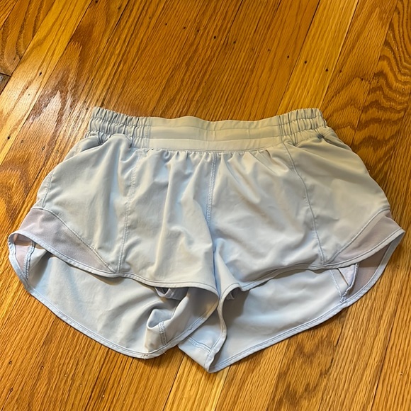 lululemon athletica Shorts Pastel Blue Hotty Hot Poshmark